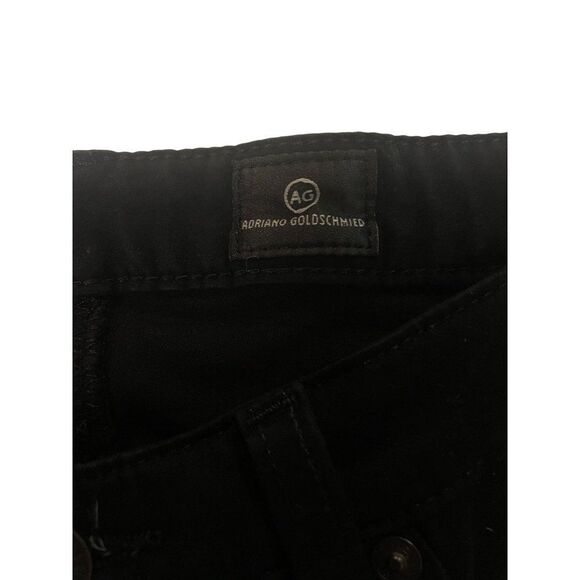 AG Adriano Goldschmied Black Cigarette Leg Jeans 28 - Picture 5 of 5